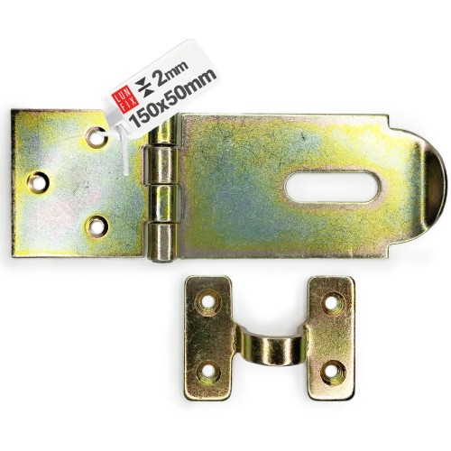Moraillon de portail 50x50x2 mm galvanisé 1 pièce - LUN FIX
