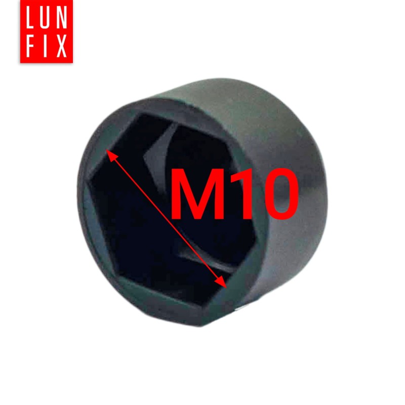 Zaślepka na śruby M10/17 maskownica kołpak czarna 10szt