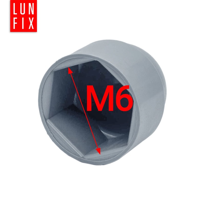 Zaślepka na śruby M6/10 maskownica kołpak szara 500szt