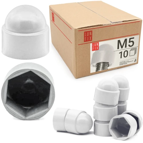 Cache-vis blanc M05 10 pièces - LUN FIX