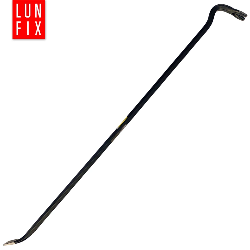 Łom zagięty wzmocniony 900x29x15 mm