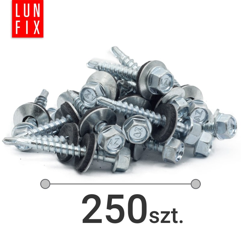 Wkręty farmerskie 4,8x35 samowiercące farmery ocynkowane WFD 250szt.