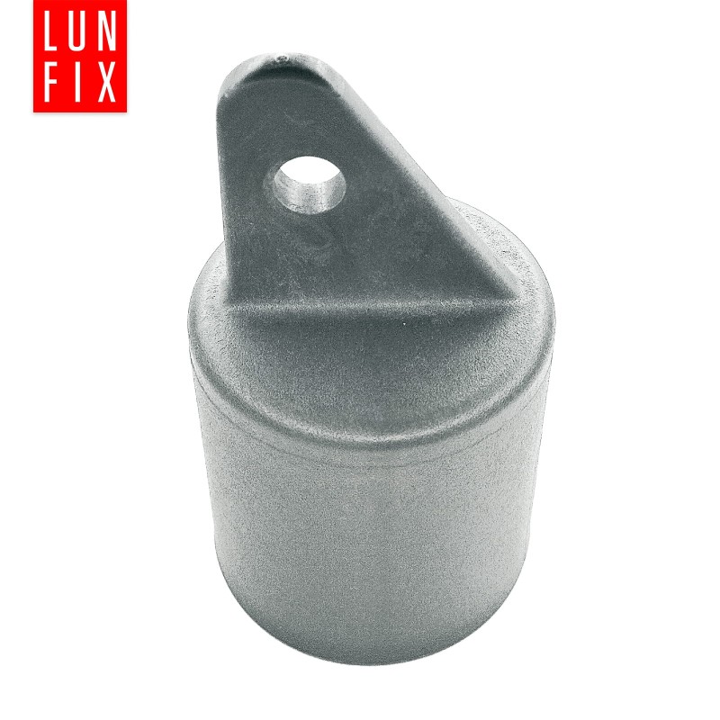 Nasadka wspornik słupa podporowego fi43mm szary