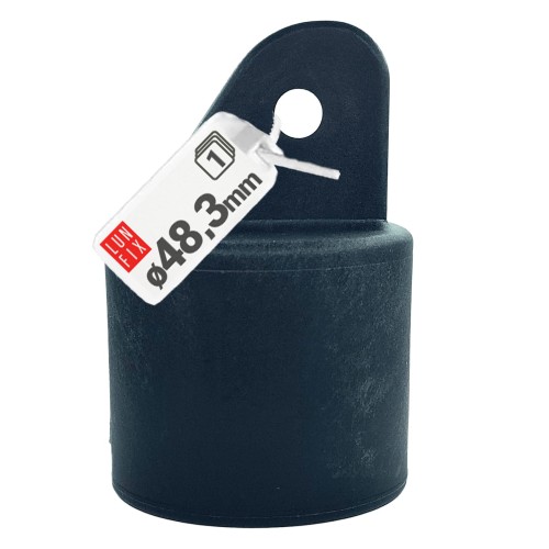 Capuchon de poteau Ø 48 mm gris graphite - LUN FIX