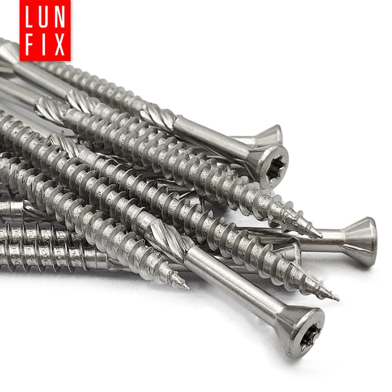 Wkręty tarasowe nierdzewne 5x60mm do deski tarasowej 200szt.