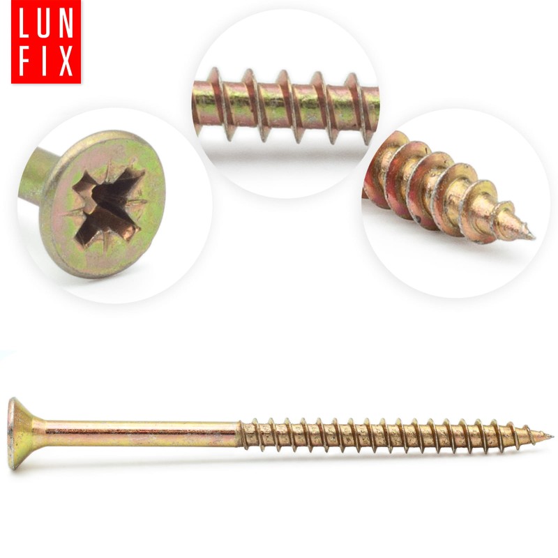 Wkręty uniwersalne 6x160 hartowane ocynkowane KDH 50szt.
