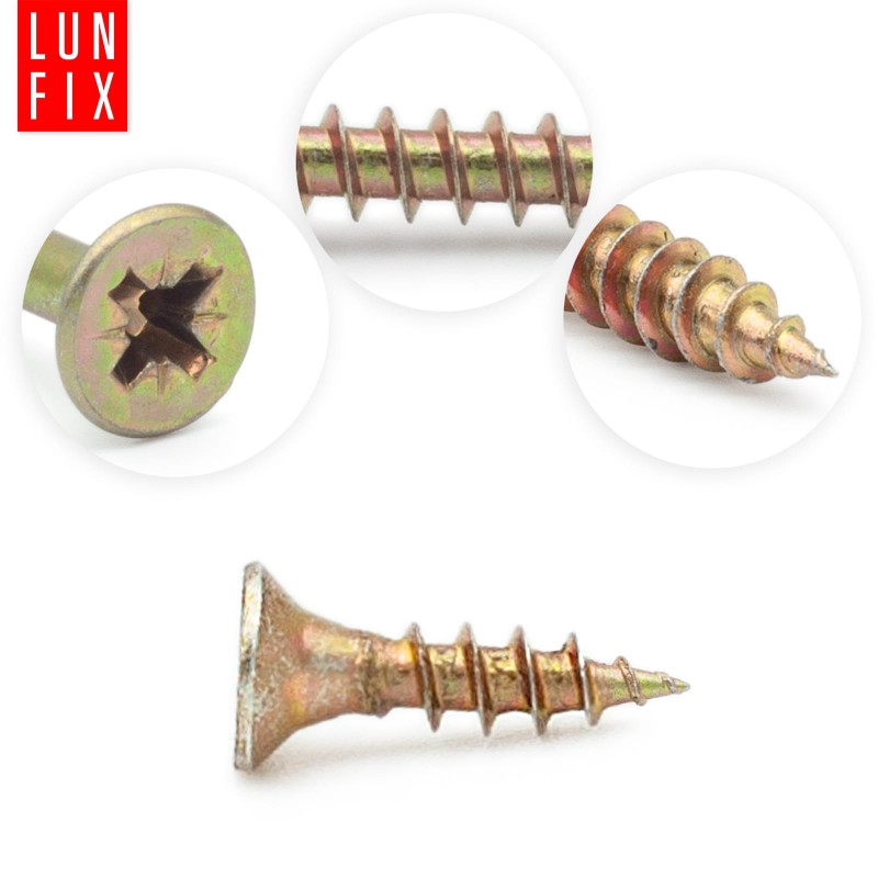 Wkręty uniwersalne 3x16 hartowane ocynkowane KDH 1kg