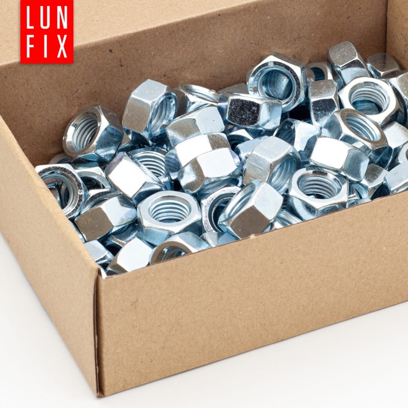Nakrętka sześciokątna M30 DIN 934 klasa 8 ocynkowana 1kg