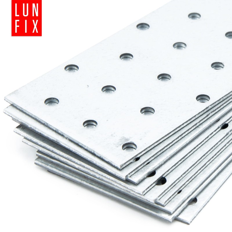 Płytka perforowana 60x240x2  łącznik ciesielski płaski 1szt.