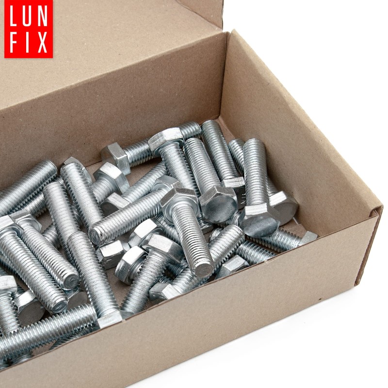 Śruba sześciokątna M10x45 ocynkowana DIN 933 klasa 8.8 1kg