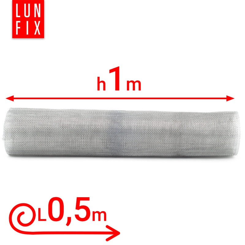 Siatka tkana ocynkowana 2x2mm fi 0,5 h/1m 0,5m2