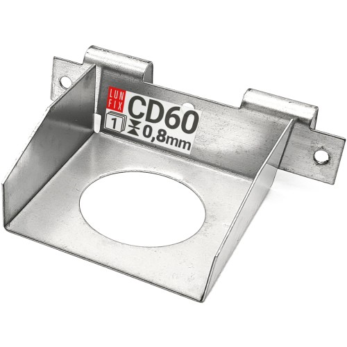 Accessoire de plaquiste CD60 galvanisé 1 pièce - LUN FIX