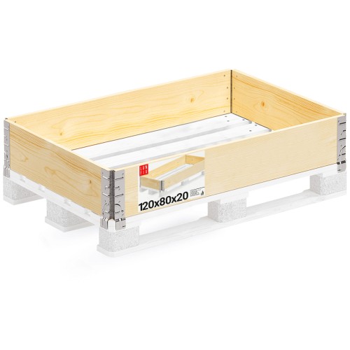 Bac de rangement 120x80x20 cm - LUN FIX