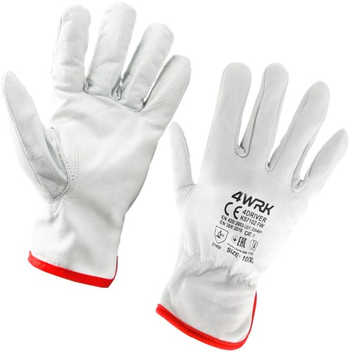 Gants de travail XL blanc 1 pièce - LUN FIX