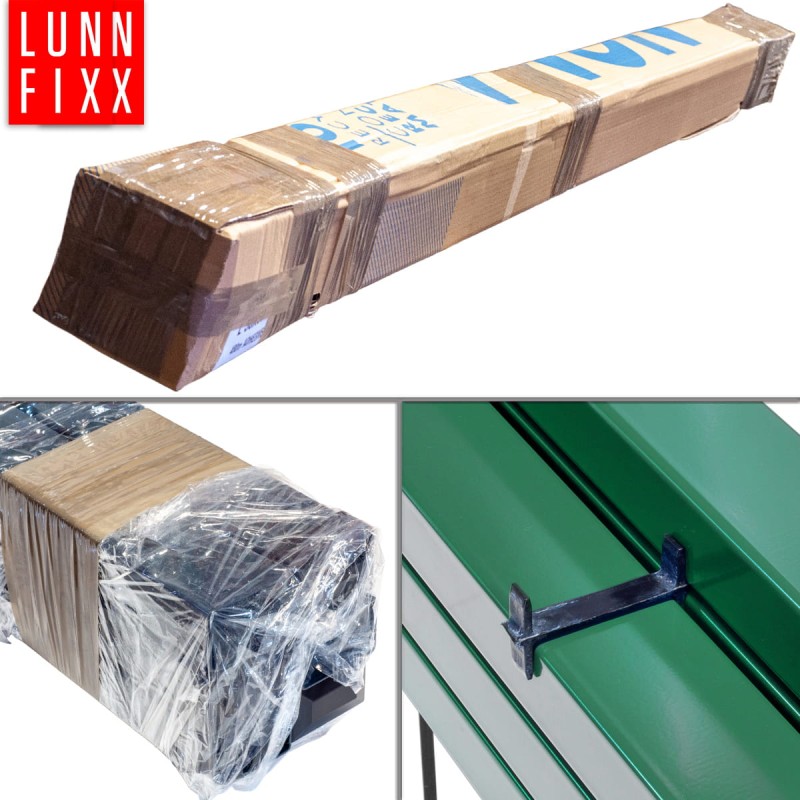 Słupek ogrodzeniowy 60x40 LUNBERG 60x40x2400 1,2mm grubości, zielony 240cm 2,4m
