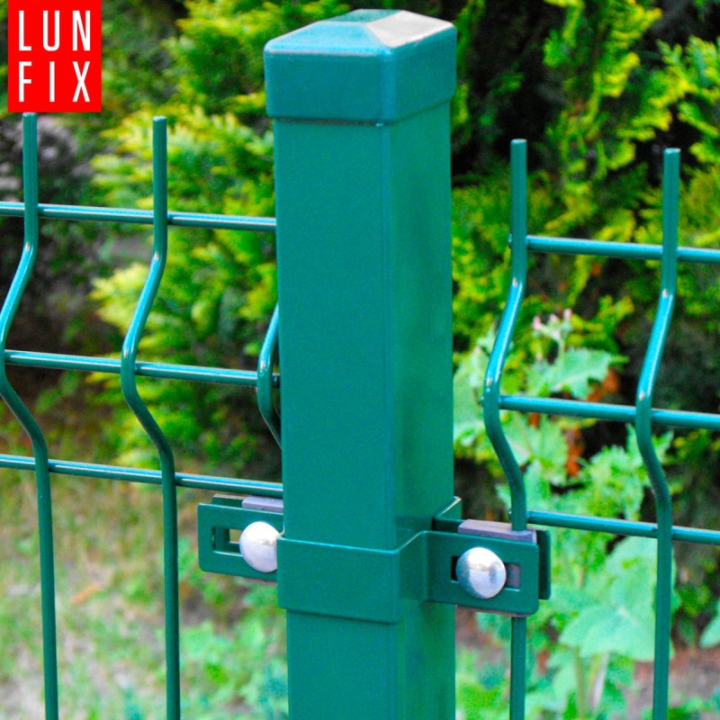 Słupek ogrodzeniowy 60x40 LUNBERG 60x40x2400 1,2mm grubości, zielony 240cm 2,4m