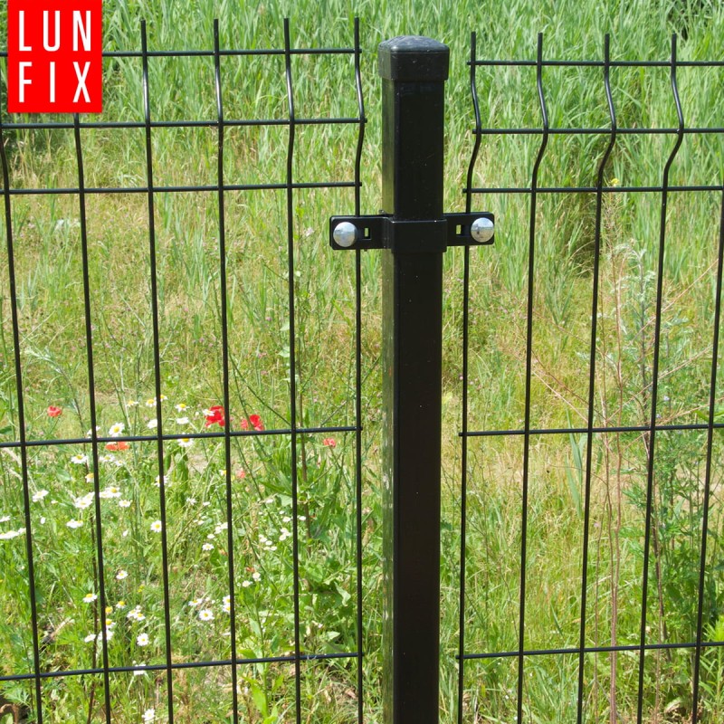 Słupek ogrodzeniowy 60x40 LUNBERG 60x40x2600 1,3mm grubości, grafitowy 260cm 2,6m