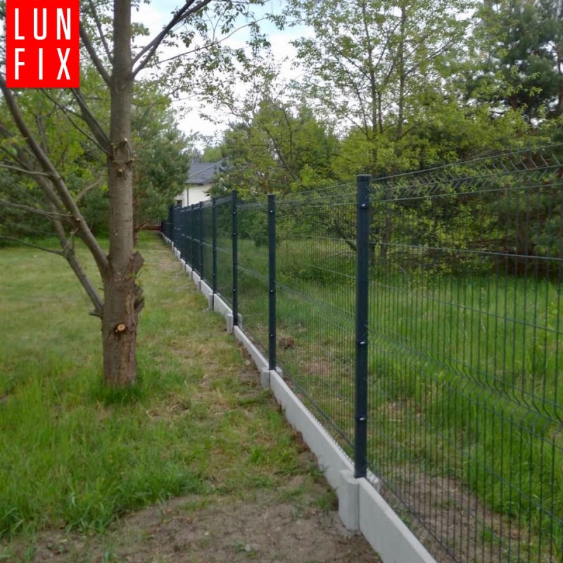 Słupek ogrodzeniowy 60x40 LUNBERG 60x40x2600 1,5mm grubości, zielony 260cm 2,6m