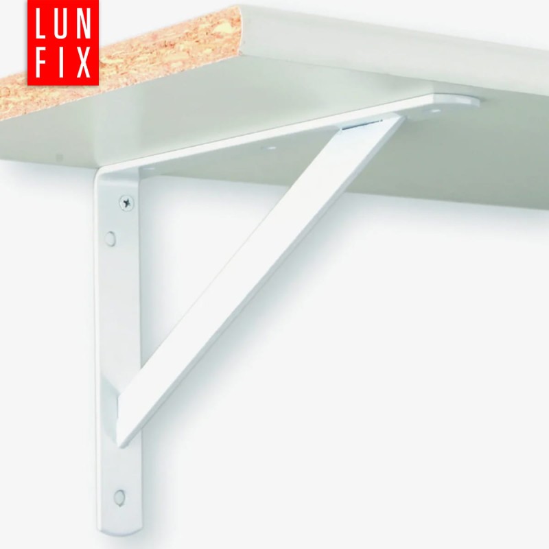 Wspornik półki 40x25cm wzmacniany stalowy
