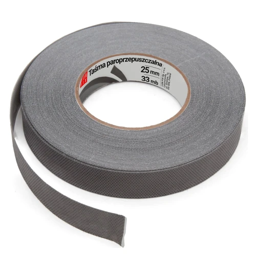 Diffusionsoffenes ruban 25 mm/33 m lin. - LUN FIX