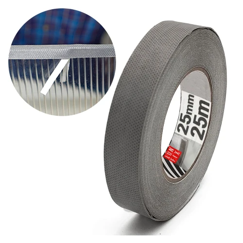 Ruban de finition pour polycarbonate blanc 25 mm rouleau 25 m - LUN FIX