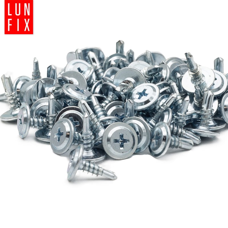 Wkręty samowiercące 4,2x13mm podkładkowe do metalu WSPC 1000szt.