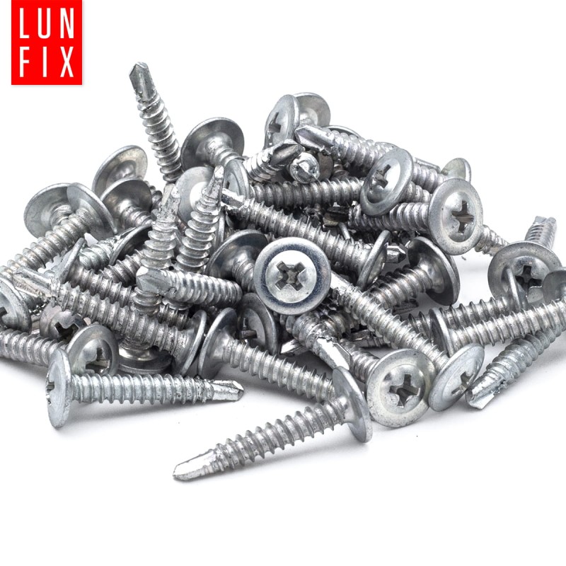 Wkręty samowiercące 4,2x25mm podkładkowe do metalu WSPC 500szt.