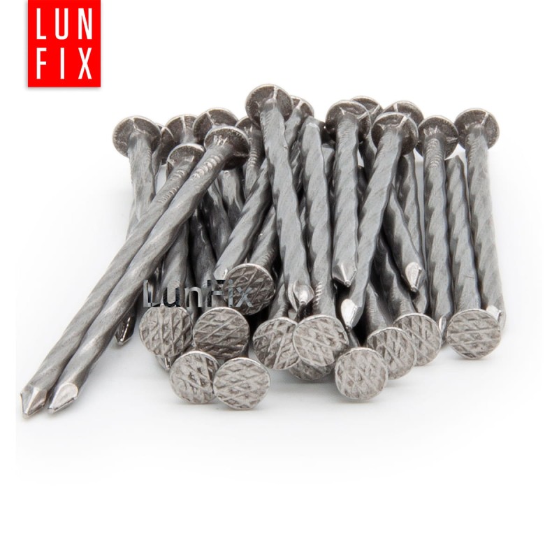 Gwoździe skręcane 2,5x60 mm 2,5" czarne 5kg