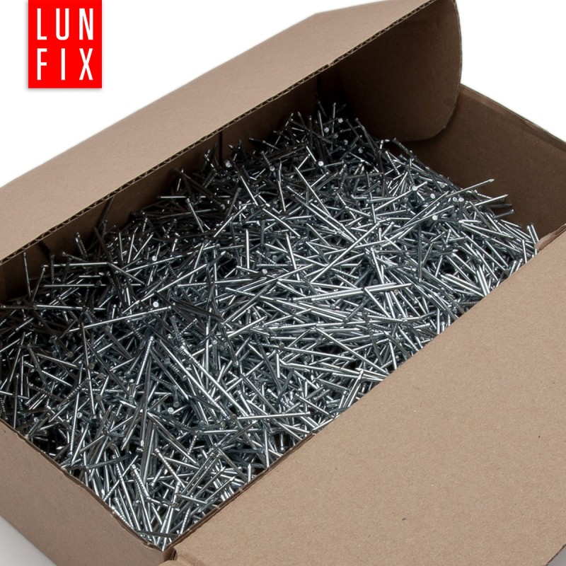 Gwoździe stolarskie 2,5x60mm srebrne ocynkowane 5kg