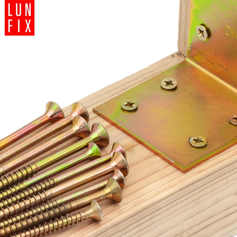 Wkręty uniwersalne 3,5x40 hartowane ocynkowane KDH 1kg