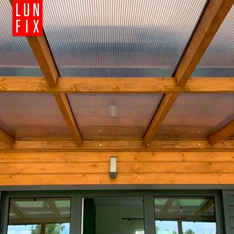 Poliwęglan komorowy 10mm płyta brązowa 105x200cm