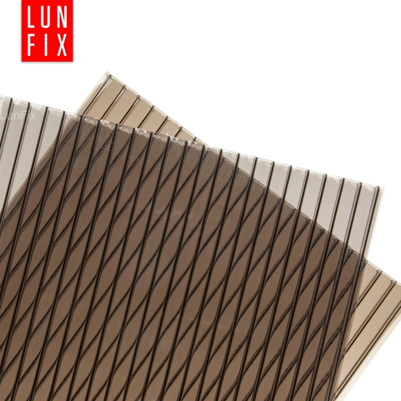 Poliwęglan komorowy 10mm płyta szara 105x200cm