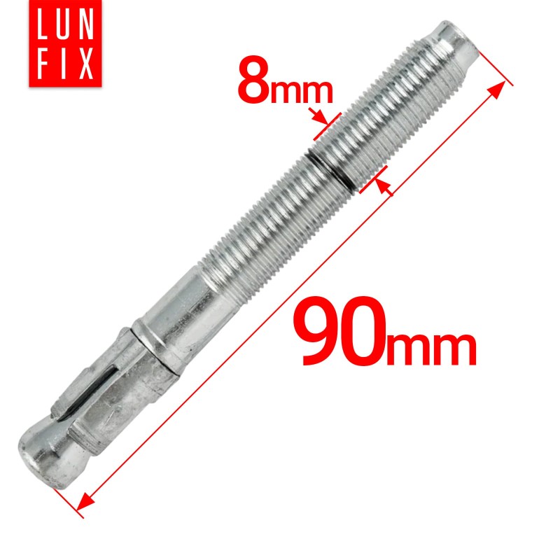 Kotwa ekspresowa do betonu M8 90mm pierścieniowa rozprężana 1 szt.