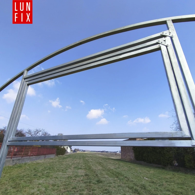 Szklarnia z poliwęglanu 3x10 m "tunel" profil 40x20 mm grubość 4 mm