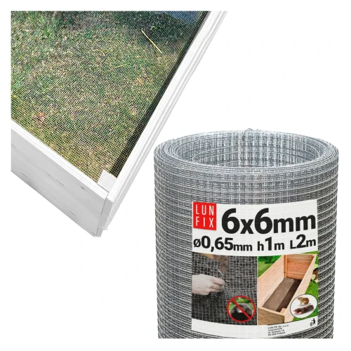 Zingué Grillage soudé pour Hochbeet 2 m - LUN FIX