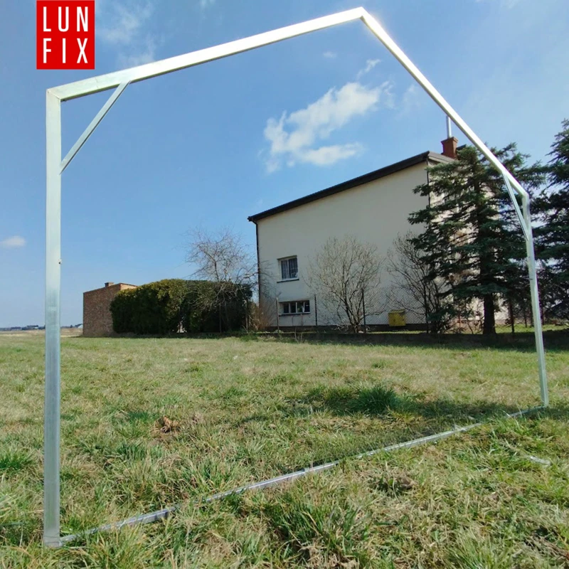 Szklarnia z poliwęglanu 2,8x8m "domek" profil 20x40mm grubość 4mm