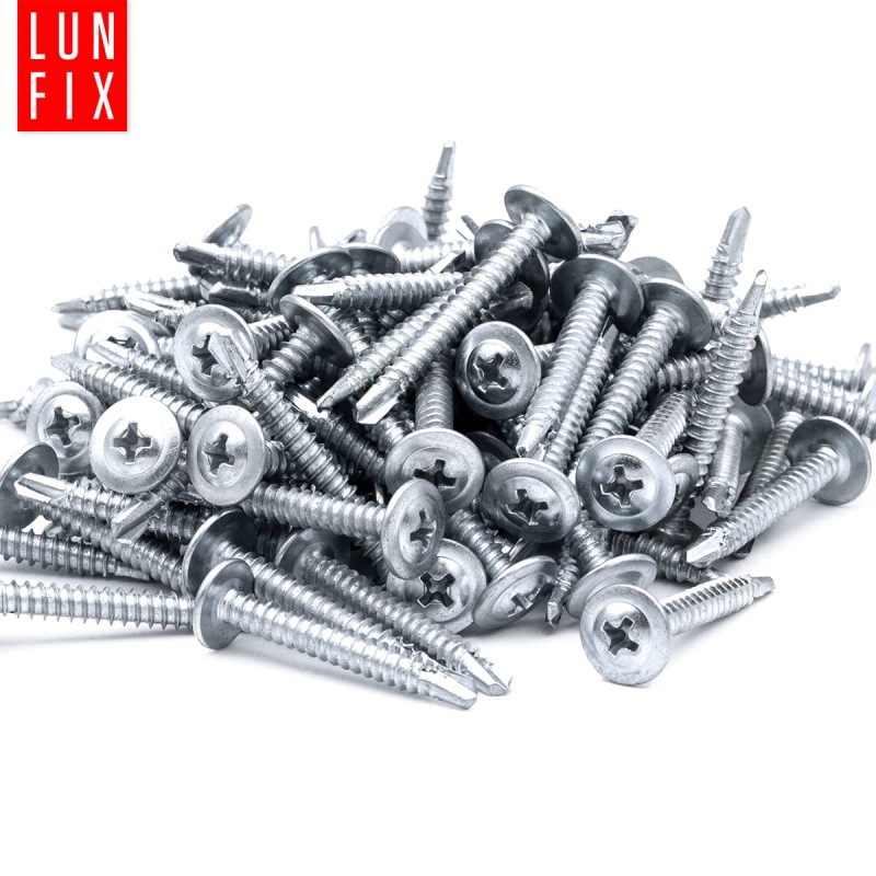 Wkręty samowiercące 4,2x50mm podkładkowe do metalu WSPC 100szt.