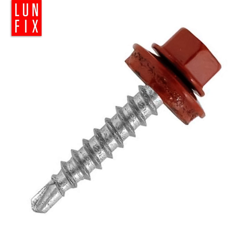Wkręty farmerskie 4,8x55 samowiercące farmery miedziane 250szt.