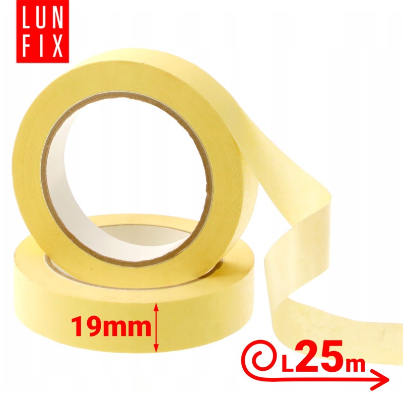 Taśma papierowa malarska 19mm/25y (10szt.)
