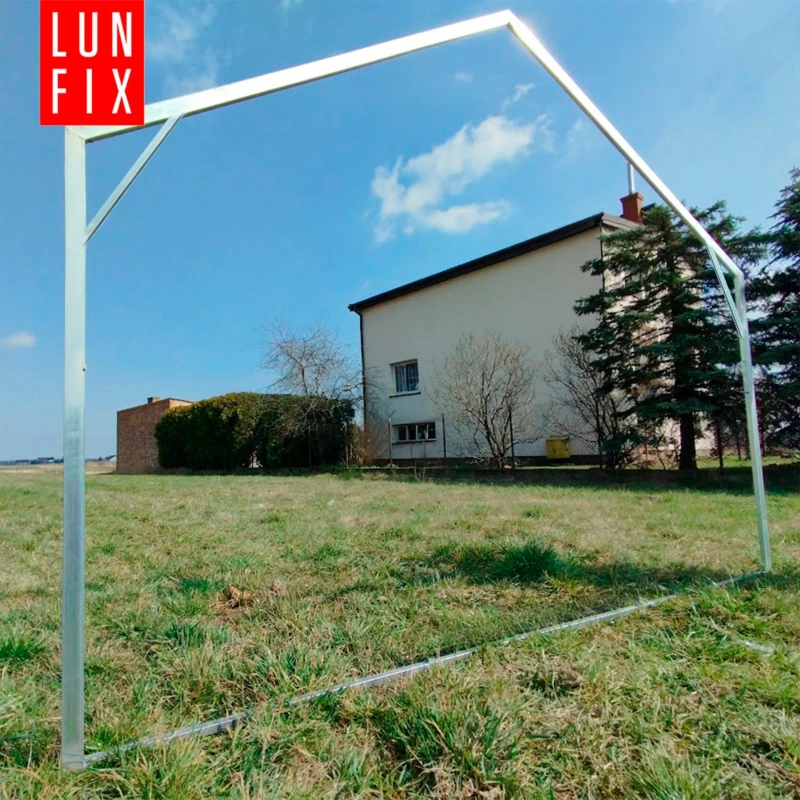 Szklarnia z poliwęglanu 2,8x8m "domek" profil 20x40mm grubość 4mm