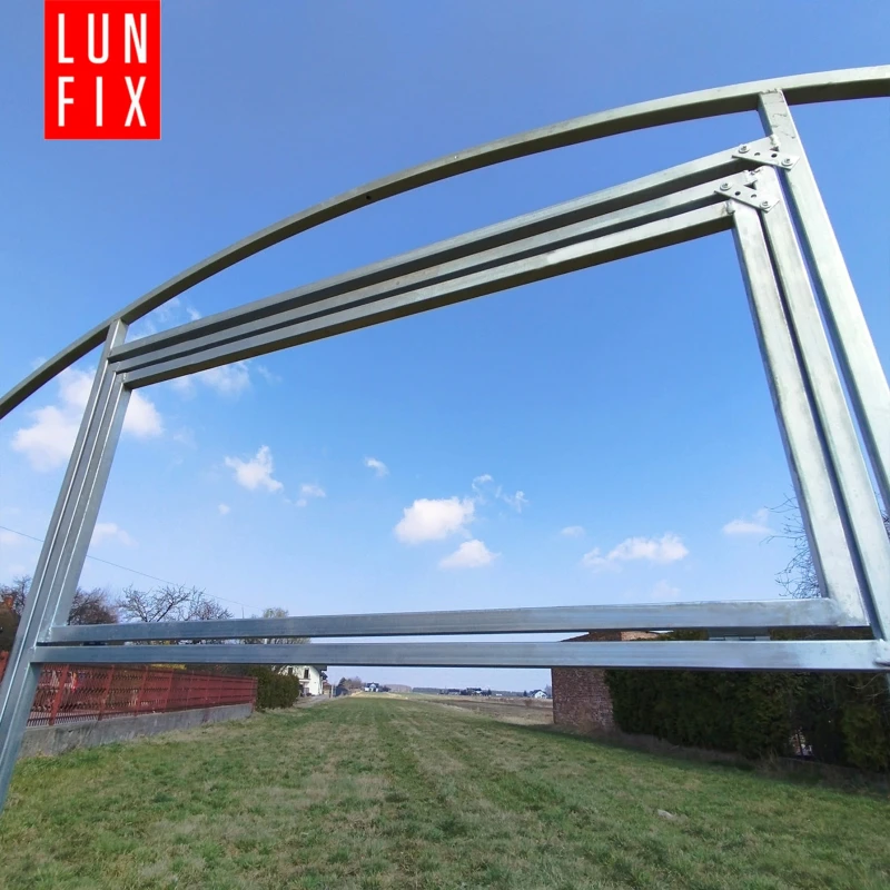 Szklarnia z poliwęglanu 3x6 m "tunel" profil 40x20 mm grubość 6 mm