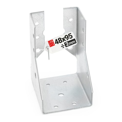 Sabot de solive 48x95x2 mm acier - LUN FIX