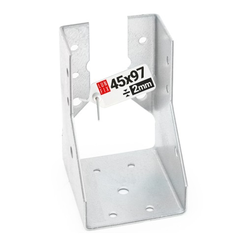Sabot de solive 45x97x2 mm acier - LUN FIX