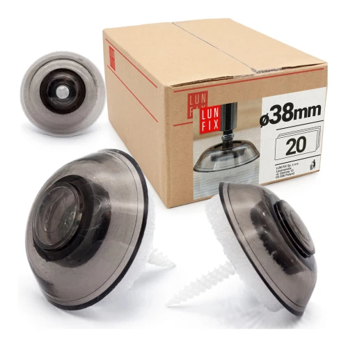 Rondelle thermique (gris) 20 pièces - LUN FIX