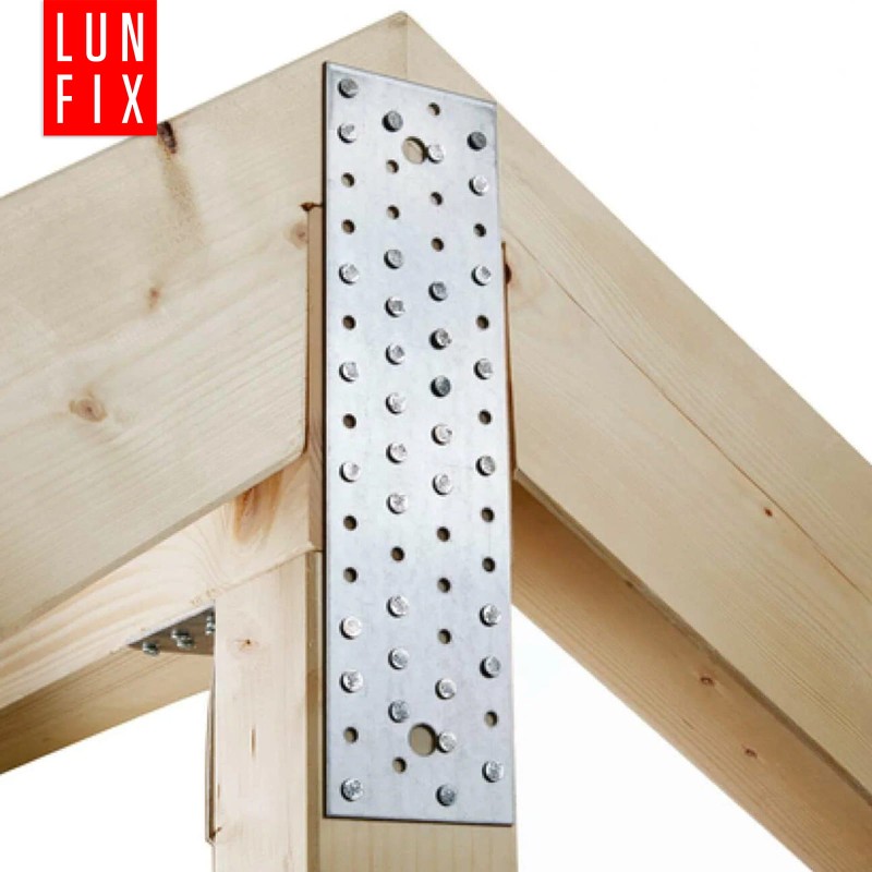 Płytka perforowana 50x200x2  łącznik ciesielski płaski 1szt.