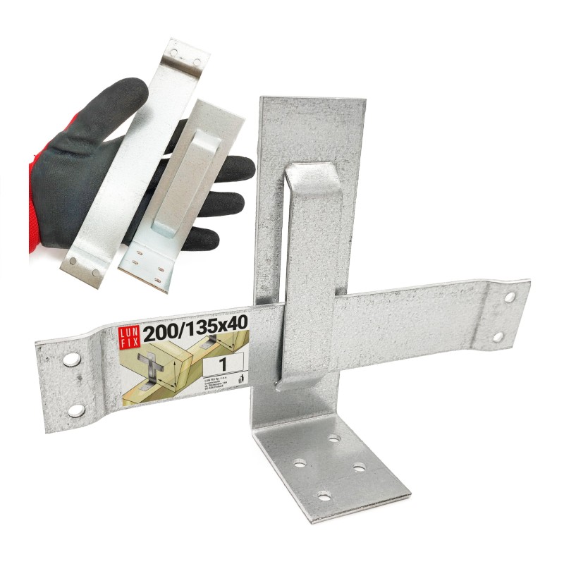 Kątownik przesuwny do domu z bali 200x135 1szt.