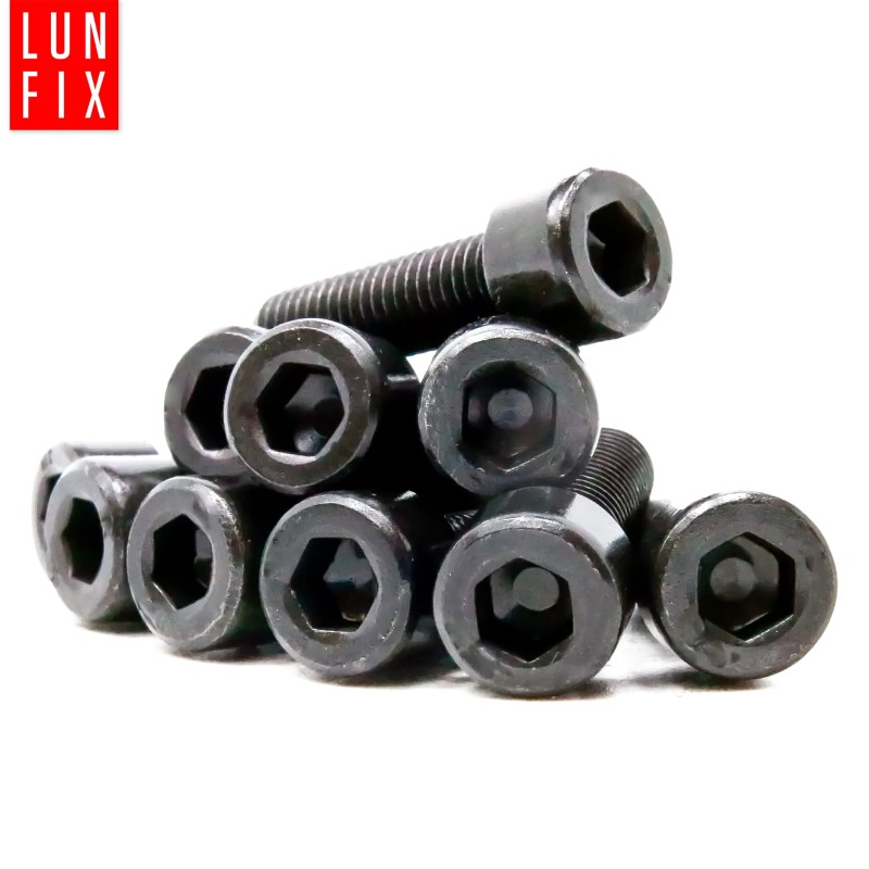 Śruba imbusowa M5 20mm  czarny ocynk DIN 912 kl 8.8 1kg