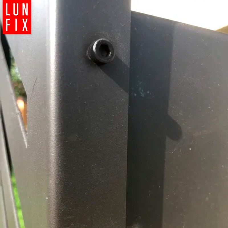 Śruba imbusowa M6 25mm  czarny ocynk DIN 912 kl 8.8 10szt