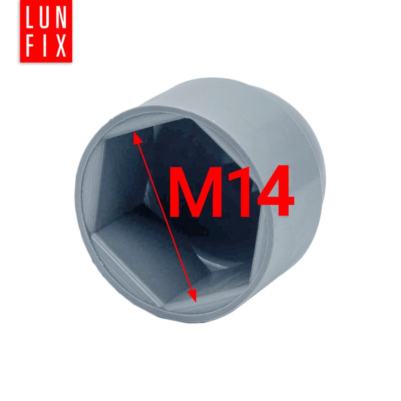 Zaślepka na śruby M14/22 maskownica kołpak szara 100szt.
