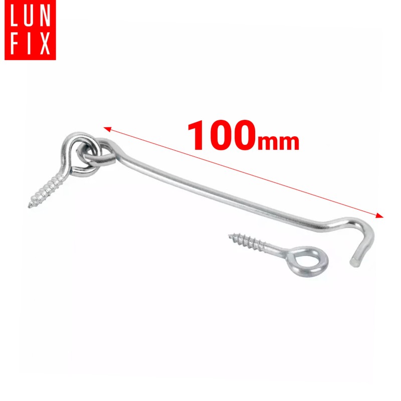 Haczyk okienny 100 mm zaczep 1 szt.